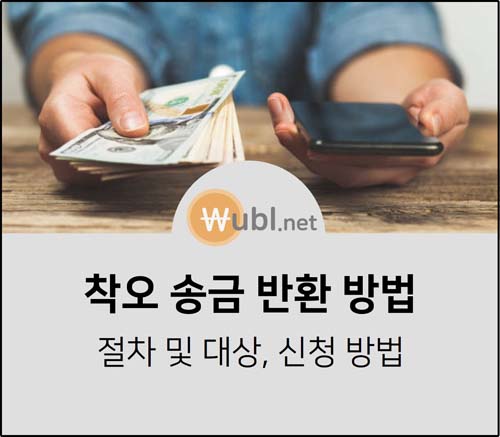 착오 송금 반환 지원
