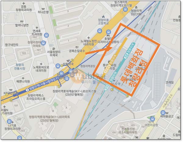 청량리 롯데백화점 주차