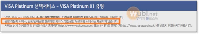 비자카드 공항 라운지