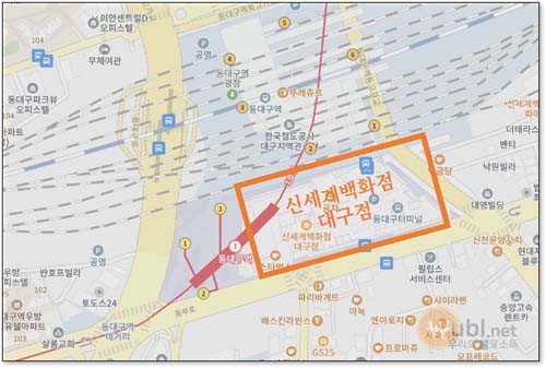 대구 신세계백화점 주차