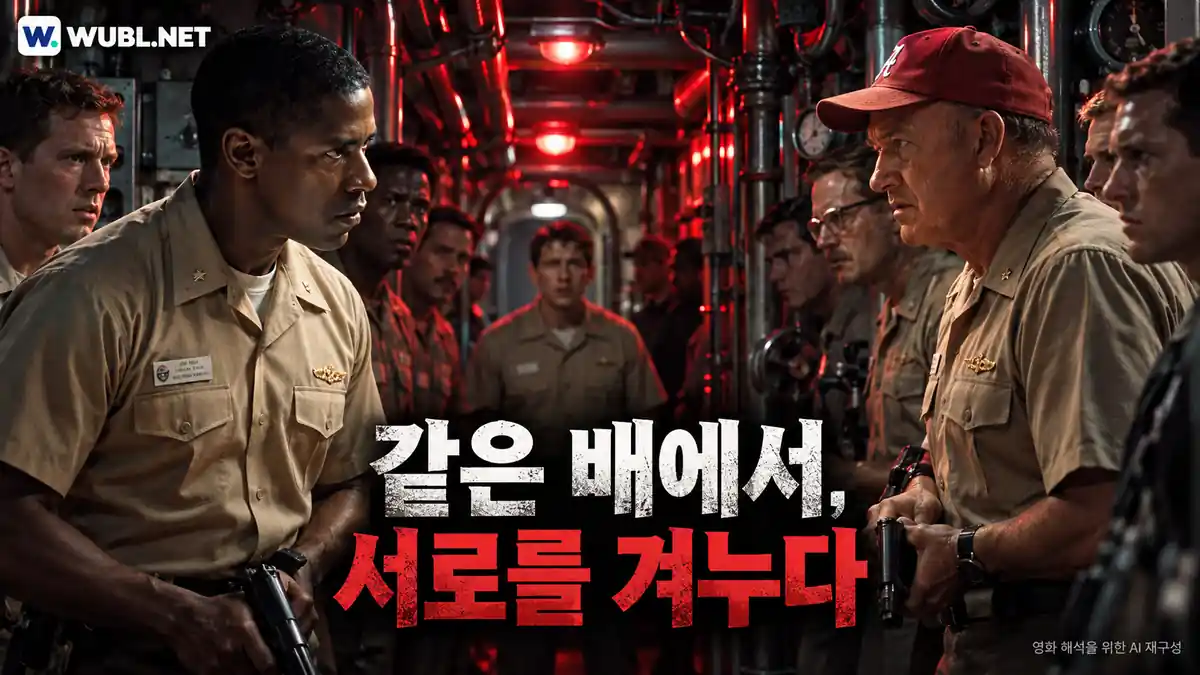 같은 잠수함 안에서 서로를 경계하며 두 편으로 갈라진 승조원들