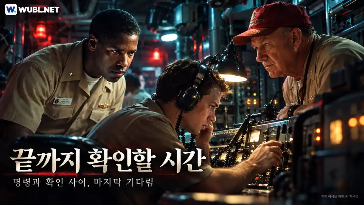 통신 복구를 기다리며 같은 수신 장비를 바라보는 램지와 헌터
